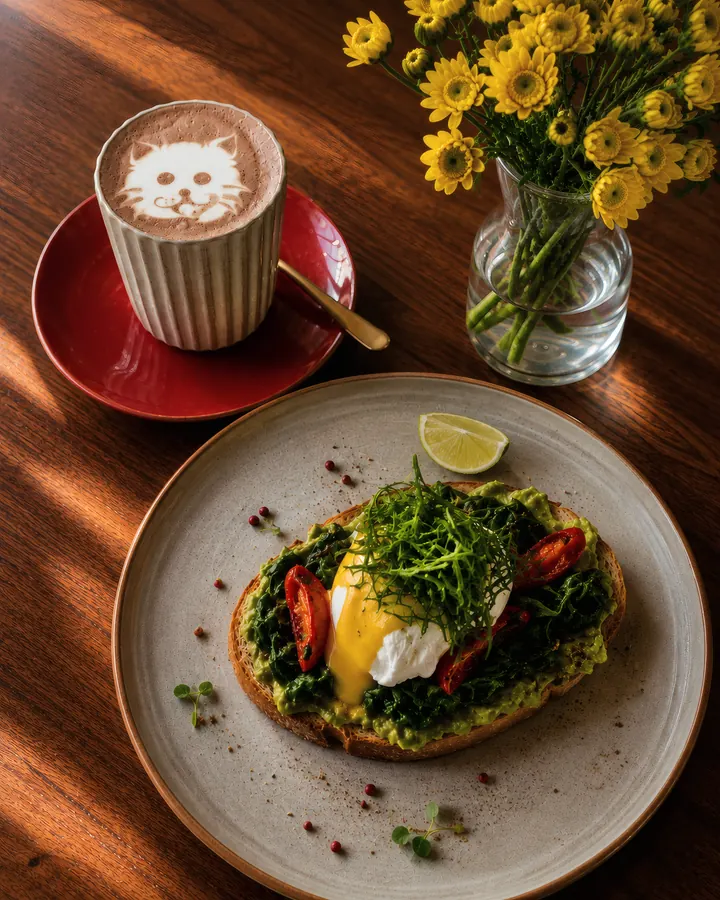 Avo toasts, Shaffa, Balangan