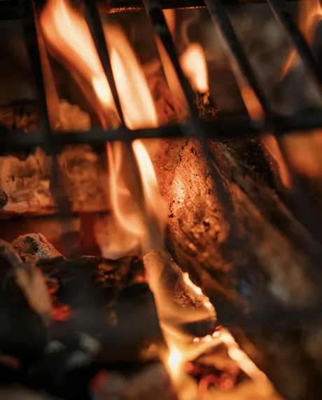 Live fire in the grill, Shaffa GastroBazar, Balangan, Bukit